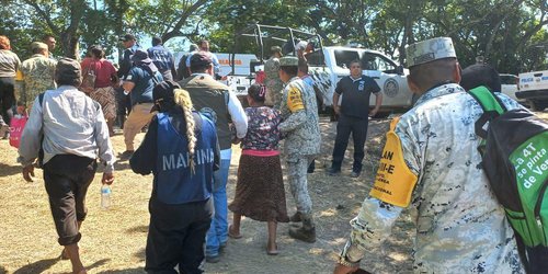 Se han rescatado a 314 personas en las comunidades de San Vicente.