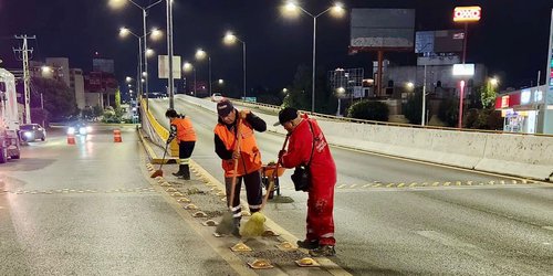 Gobierno Municipal intensifica mantenimiento integral de la Salvador Nava