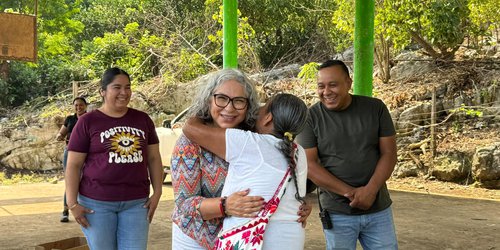 Rita Ozalia: “La reconstrucción de la Huasteca Potosina será con justicia y sin intermediarios”