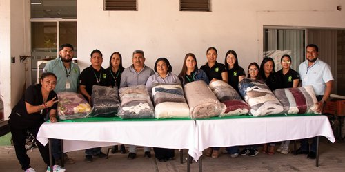 Sepapar se suma a la campaña "Potosinos Abrigando Grandes Corazones"