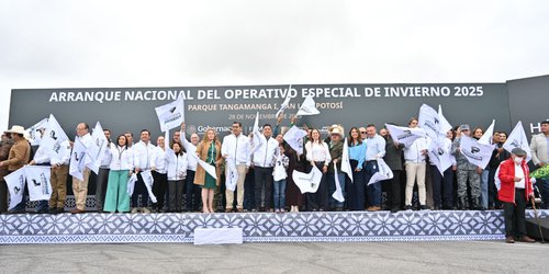 SLP pone en marcha el Operativo de Invierno “Héroes Paisanos 2025”