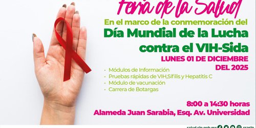 Fortalece prevención del VIH en San Luis Potosí