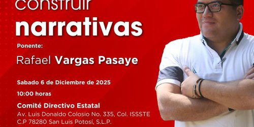 Narrativas que transforman: PRI SLP abre espacio de formación.