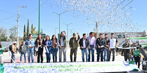 Salinenses destacan trabajo de Ricardo Gallardo por obras y apoyos sociales