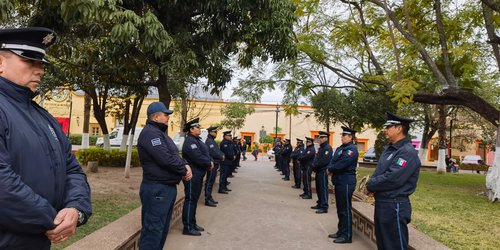 Presidente de Ciudad Fernández anuncia incrementos salariales y nuevo equipamiento para policías