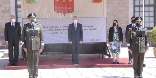Asiste Gobernador a toma de protesta de comandante de la XII Zona Militar