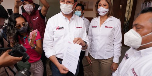 Regresan candidatura a Xavier Nava a la alcaldía de la capital