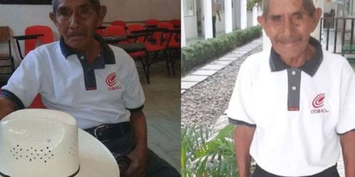 Abuelito termina bachillerato a los 80 años; ahora busca continuar su carrera