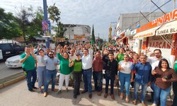 Inicia pavimentación de la calle Morelos, de bulevar a Bravo