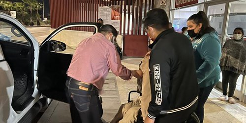 Adulto mayor extraviado y desorientado atendió escuadrón AVE