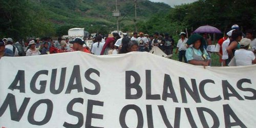 Piden justicia a 25 años de masacre de Aguas Blancas