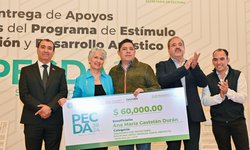 Artistas agradecen apoyo de Ricardo Gallardo para fortalecer proyectos culturales