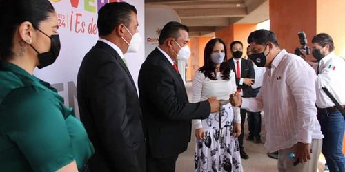 Trabajo conjunto entre Presidente Arnulfo Urbiola y el Gobernador Ricardo Gallardo