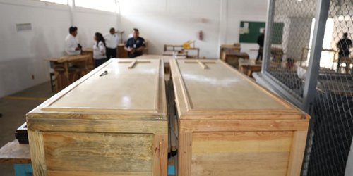 Tienen siete ataúdes para entregar a familias de escasos recursos