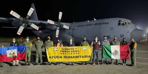 Llega a Haití la ayuda humanitaria enviada por México