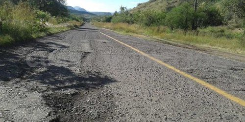 Iniciará programa de bacheo para la carretera Valles-El Naranjo