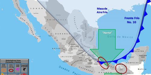 Se esperan temperaturas menores a 10 grados para el fin de semana en la ZM
