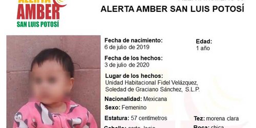 Encuentran sin vida a bebé desaparecida; Fiscalía confirma que murió por golpes