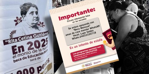 Beca Rita Cetina alerta por sitios falsos para registro; ¿cómo identificarlos?