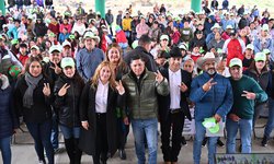 Gobierno Estatal impulsa deporte y vivienda en Alaquines