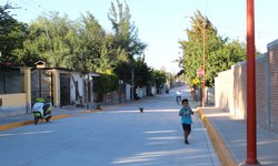 Concluye pavimentación de calle Emiliano Zapata, en San Marcos