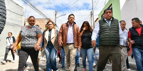 Gallardo regresa como Gobernador a remodelar el barrio donde creció