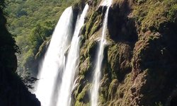 Con apoyo del Estado, regresa caudal a la Cascada del Tamul