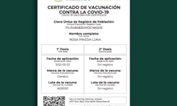 Certificado de vacunación COVID: Así puedes obtenerlo