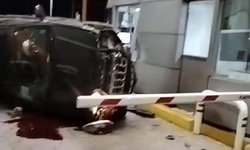 Camioneta se impactó y volcó en caseta de cobro de Rayón: Muere una persona