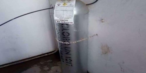 Alertan por cilindro con cloro robado en Querétaro