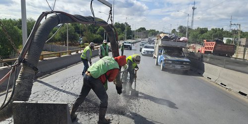 Gobierno Estatal realiza trabajos de conservación a circuito Potosí