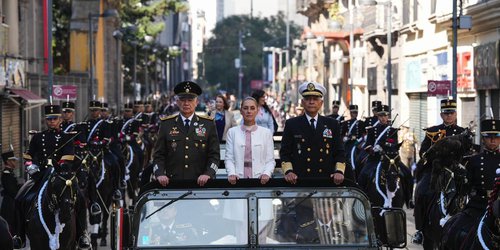 Encabeza presidenta Claudia Sheinbaum conmemoración del 113 aniversario de la Marcha de la Lealtad