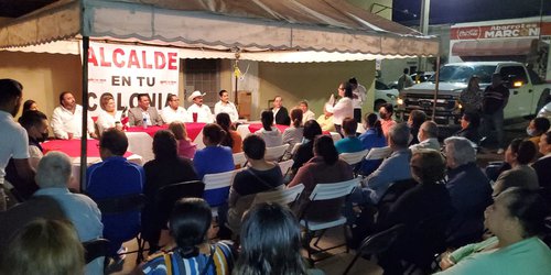 Alcalde integra comité vecinal en calles Porfirio Díaz y Héroes Potosinos