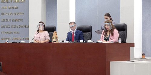 Diputadas y diputados condenan daños contra edificio del Congreso del Estado