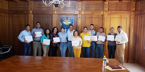 Rinde protesta el Consejo Municipal de Inclusión Social de Personas con Discapacidad