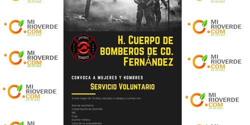 Invitan a ser parte del Cuerpo de Bomberos Voluntarios de CDFDZ