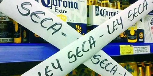 Suspenderán venta de bebidas alcohólicas por proceso electoral