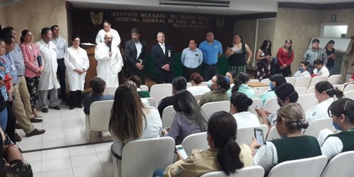 Van 12 defunciones de personal del IMSS a causa de coronavirus.