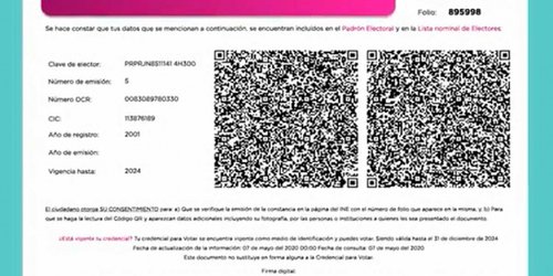 Inicia mañana trámite de constancia digital del INE