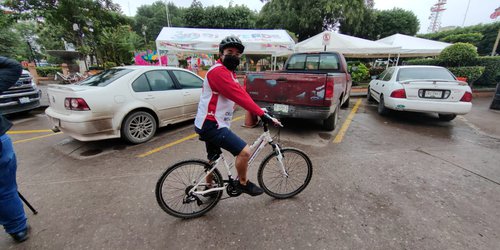 Cruz Roja atenderá en bicicleta primeros auxilios en el centro de Rioverde