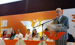 Dante Delgado encabeza Convención de MC en SLP