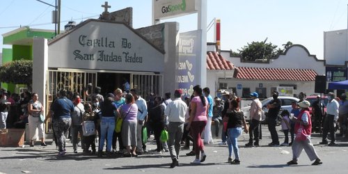 Fervor religioso por San Juditas supera llamado de prevención por Covid