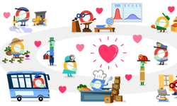 Google le dedica ‘doodle’ a profesionistas que luchan contra el Covid