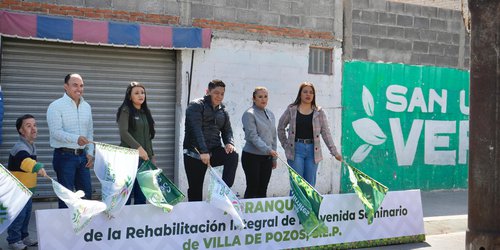 Villa de Pozos contará con nueva infraestructura urbana, educativa y recreativa