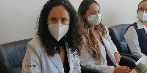 Instalan módulo de vacunación contra COVID  en el Hospital General