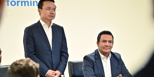 Reconoce Embajador de China, estabilidad social y seguridad de SLP