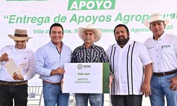 Gobierno estatal lleva apoyo agropecuario al Altiplano