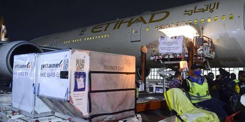 México agradece solidaridad de los Emiratos Árabes al recibir insumos médicos