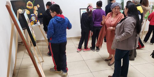 Más de 40 cuadros en exposición por el Día Internacional de la Mujer