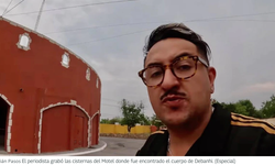 Youtuber que grabó las cisternas del motel donde fue encontrado el cuerpo de Debanhi, huye de México